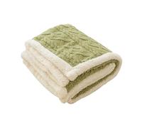 Ergocar Couverture, Sherpa Couverture Double Face Doux et Chaud, Plaid Jeté Canapé Flanelle, Décoration Intérieure pour Domicile, Les Voyages et Le Camping en Plein Air