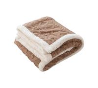 Ergocar Couverture, Sherpa Couverture, Plaid Double Face Doux et Chaud, Couverture de Décoration Intérieure, Plaid Jeté Canapé Flanelle, pour Domicile, Les Voyages et Le Camping en Plein Air