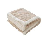 Ergocar Couverture Sherpa Double Face Doux et Chaud, Flanelle pour Décoration Intérieure, Jeté Canapé, Domicile, Voyages et Camping