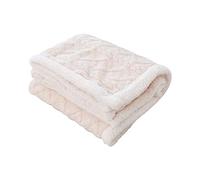 Ergocar Couverture Sherpa Double Face - Plaid Doux et Chaud pour Décoration Intérieure - Jeté de Canapé en Flanelle pour Domicile, Voyages et Camping en Plein Air