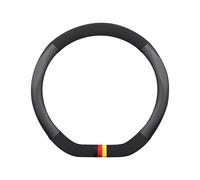 Ergocar Couvoirs De Volant, Couvercle du Volant en Cuir De Type D, Anti-Glissement Et Doux, 38 Cm / 15 Pouces