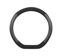 Ergocar Couvoirs De Volant, Couvercle du Volant en Cuir De Type D, Anti-Glissement Et Doux, 38 Cm / 15 Pouces