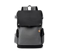 Ergocar Grande Capacité Sacs à Dos pour Ordinateur Portable 14 Pouces, Loisirs Sac à Dos Hommes, Mode Casual Collège Daypack, Léger Imperméable Garçons Sac à Dos de Voyage, Gris Foncé