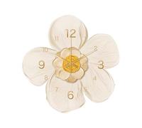 Ergocar Horloge Murale, Art Déco, Horloge Murale Moderne en Porcelaine Cristal, à Piles, Idéale pour Le Salon, La Chambre, Le Bureau Ou Le Bureau