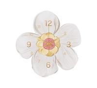 Ergocar Horloge Murale, Art Déco, Horloge Murale Moderne en Porcelaine Cristal, à Piles, Idéale pour Le Salon, La Chambre, Le Bureau Ou Le Bureau