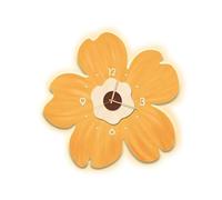 Ergocar Horloge Murale, Horloge Murale LED Décorative Art, Horloge Suspendue à Fleurs Moderne, Adaptée Au Salon, à La Chambre, Au Bureau, Au Bureau