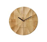 Ergocar Horloge Murale,Moderne De Conception Minimaliste Horloge Murale en Bois Calme 30 Cm (11,81 Pouces) Adapté Au Salon, Chambre, Décoration Murale
