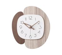 Ergocar Horloge murale moderne, décoration artistique pour salon, alimentation par batterie