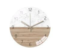 Ergocar Horloge Suspendue De Décoration De La Maison,Horloge Suspendue Silencieuse Facile à Lire Salon Approprié, Chambre à Coucher, Bureau, Restaurant