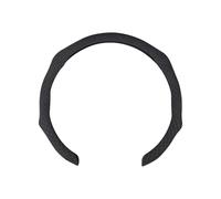 Ergocar Housse De Volant Voiture, Housse Protection en Cuir Mat, Adaptée Aux Accessoires Décoration Intérieure Voiture 38 Cm Et 15 Pouces Antidérapant, Volant De Type O De Type D Universel