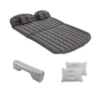 Ergocar Matelas Gonflable à Plante Douce Velours Épaissie à Air Matelas Couchage Deux Oreillers Vanne Gonflable Double Couche Sac Rangement Adapté Au Camping, Aux Voyages Et à La Famille