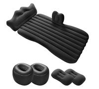 Ergocar Matelas Gonflable Camping Épaissis De Voyage Portable Camping Matelas Gonflable Double Couche Soupape Gonflable Adaptée Aux Vus, Aux Sièges Arrière Et Aux Automobiles