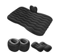 Ergocar Matelas Gonflable Camping Épaissis De Voyage Portable Camping Matelas Gonflable Double Couche Soupape Gonflable Adaptée Aux Vus, Aux Sièges Arrière Et Aux Automobiles