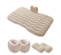 Ergocar Matelas Gonflable Camping Épaissis De Voyage Portable Camping Matelas Gonflable Double Couche Soupape Gonflable Adaptée Aux Vus, Aux Sièges Arrière Et Aux Automobiles