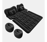 Ergocar Matelas Gonflable Voyage De Voiture Camping Imperméable à l'eau Air Transat Universel Oreiller Intégré avec Pompe Charge pour Le Camping, Randonnée, Piscine, Plage, Voyage, Intérieur