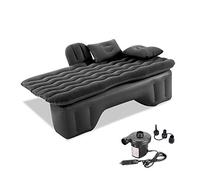 Ergocar Matelas Pneumatique de Voiture Multifonctionnel Pliant Siège Air d'auto Lit Gonflable de Siège Arrière Lit Voiture pour Camping Piscine Plage Voyages (Noir)