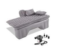 Ergocar Matelas Pneumatique de Voiture Multifonctionnel Pliant Siège Air d'auto Lit Gonflable de Siège Arrière Lit Voiture pour Camping Piscine Plage Voyages (Gris)