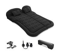 Ergocar Matelas Pneumatique de Voiture SUV Multifonctionnel Pliant Siège Air d'auto Lit MPV Gonflable de Siège Arrière Lit Voiture pour Camping Piscine Plage Voyages (Noir)