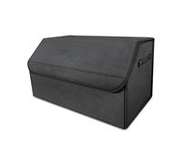 Ergocar Organisateur de Coffre de Voiture Antidérapant, Pliable Sac pour Coffre de Qualité Supérieure avec Couvercle, Organiseur de Coffre avec Manipuler Résistant pour Auto/SUV/Camion(Moyen)