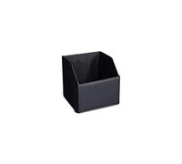 Ergocar Organisateur de Coffre de Voiture, Couche Double Pliable Sac pour Coffre de Qualité Supérieure avec Couvercle, Cuir PU Organiseur de Coffre Imperméable pour Auto/SUV/Camion