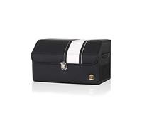 Ergocar Organisateur de Coffre de Voiture de Léopard Sacs pour Coffre de Voiture Grande Capacité Imperméable Organiseurs pour Auto/SUV/Camion (Noir-M)