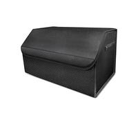 Ergocar Organisateur de Coffre de Voiture Antidérapant, Pliable Sac pour Coffre de Qualité Supérieure avec Couvercle, Organiseur de Coffre avec Manipuler Résistant pour Auto/SUV/Camion(Moyen)