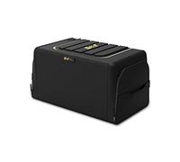 Ergocar Organisateur de Coffre de Voiture Sacs pour Coffre de Voiture en Oxford Sac 3 Fois la Taille Pliable Grande Capacité Organiseurs pour Auto/SUV/Camion (Noir, 40L Pas de Poches latérales)