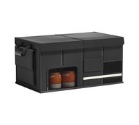 Ergocar Organiseur De Coffre Oxford Tissu Grande Capacité Boîte Rangement Voiture Multi-Compartiment Pliant Convient Pour La Voiture/Suv/Truck/Automotive