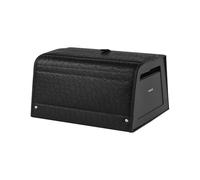 Ergocar Organiseur De Coffre Voiture En Cuir, Boîte Rangement Pour Outils Et Accessoires, Couvercle Magnétique Pliable Et Étanche, Convient Pour Voiture, Suv, Camion
