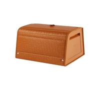 Ergocar Organiseur De Coffre Voiture En Cuir, Boîte Rangement Pour Outils Et Accessoires, Couvercle Magnétique Pliable Et Étanche, Convient Pour Voiture, Suv, Camion