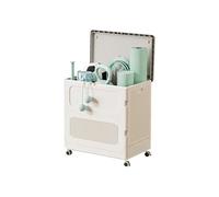 Ergocar Panier De Rangement Pliant,Avec Un Couvercle De Virage Et Une Poulie, Une Boîte De Rangement Pliable, Rangement Pliante, Une Boîte De Conteneur De Rangement Imperméable Et à Poussière Pour