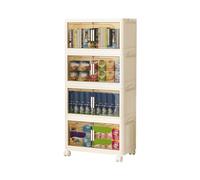 Ergocar Peut Plier La Boîte De Rangement De Porte A Double Option,une boîte de rangement en plastique empilée avec une poulie, adaptée aux boîtes de rangement extérieures intérieures