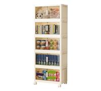 Ergocar Peut Plier La Boîte De Rangement De Porte A Double Option,une boîte de rangement en plastique empilée avec une poulie, adaptée aux boîtes de rangement extérieures intérieures