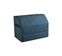Ergocar Pliable Organisateur de Coffre de Voiture, Faux Tissé Suède Sac pour Coffre avec Couvercle, Ouverture à 180°, Organiseur de Coffre Antidérapant avec Poignée pour Auto/SUV/Camion