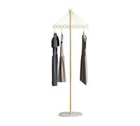 Ergocar Porte Manteau, Avec 10 Crochets, Support De Métal Décoratif Créatif, Support d'Entrée, Porte-Manche Avec Base De Plaque De Roche, Pour Vêtements Suspendus, Vestes, Chapeaux, Parasols