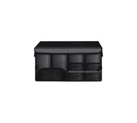 Ergocar Rangement Coffre De Voiture En Tissu Oxford Épais Grande Capacité Étanche Conception Partition Mobile Amovible Pliable Pour Voiture, Suv Et Camion