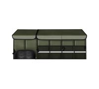 Ergocar Rangement Coffre De Voiture En Tissu Oxford Épais Grande Capacité Étanche Conception Partition Mobile Amovible Pliable Pour Voiture, Suv Et Camion