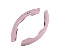 Ergocar Sport Suède Couvre Volant Voiture Confortable Durable Forme Ronde & D Universel Mode Housse Volant Voiture Segmentées Respirant Antidérapant 38cm(15"), Rose