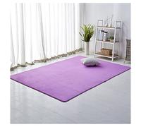 Ergocar Tapis de Salon, Moderne à Poils Courts et Moelleux Grand Tapis, Antidérapant Durable Intérieur Tapis, Décoratif Tapis pour Chambre Salon Salle À Manger