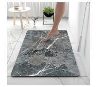 Ergocar Tappeti Bagno Super Assorbenti, Tappetino Da Cucina Antiscivolo, Resistente All'usura Morbido Tappetino da Bagno, per Bagno, Cucina, Camera da Letto(Texture Del Pannello di Roccia)