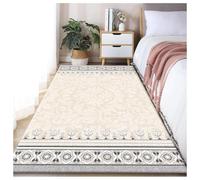 Ergocar Washable Carpet Home Decor Facile to Clean Durable Tapis Moderne Moderne Tapis Antidérapant Convient pour La Chambre, Le Salon, l'Entrée, La Salle à Manger