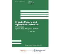 [Ergodic Theory and Dynamical Systems I: Proceedings Special Year, Maryland 1979-80] (By: A. Katok) [published: October, 2013]