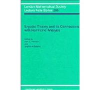Ergodic Theory and Its Connection With Harmonic Analysis, London Mathematical Society Lecture Note Series London Mathematical Society, Karl Endel Petersen (Auteur)