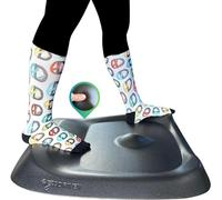 Ergodriven Tapis Anti-Fatigue Non-Plat avec Espace mesuré pour Bureau en Position Debout Noir Obsidienne