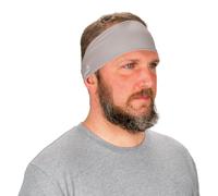 Ergodyne Bandeau rafraîchissant Standard - Tricot performant, Gris, Taille Unique