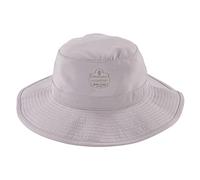 Ergodyne Chill-Its 8939 Chapeau de soleil avec fonction de refroidissement Gris clair 12666 (protection solaire Buckethat Chapeau de pêcheur Chill-Its) Tour de tête 56-62,5 cm Couleur : gris
