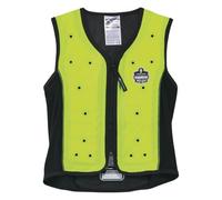 Ergodyne sèches évaporation fördernde Gilet de Refroidissement Chill-Its 6685, Citron Vert, L, 12674