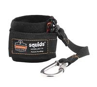 Ergodyne Squids 3114 Cordon de Poignet avec Mousqueton en Acier Inoxydable Noir 1,4 kg