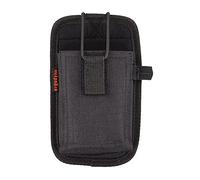 Ergodyne Squids 5544 Étui pour Lecteur de Codes-Barres pour téléphone Portable, Ordinateur Portable, Clip de Ceinture et Boucle de Fixation pour équipement, Noir, Taille S