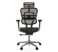 ERGOHUMAN GEN2 | tissu maille - Siège de direction de luxe Noir